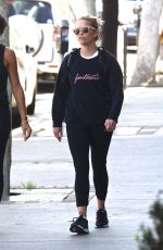 REESE WITHERSPOON Leaves a Gym in Los Angeles 04/09/2018