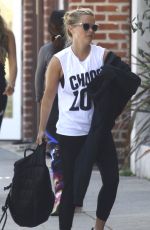 REESE WITHERSPOON Leaves a Gym in Los Angeles 04/12/2018