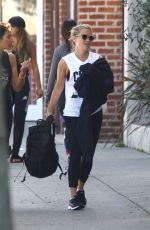 REESE WITHERSPOON Leaves a Gym in Los Angeles 04/12/2018