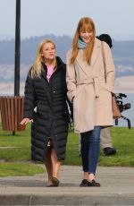 REESE WITHERSPOON, MERYL STREEP and NICOLE KIDMAN on the Set of Big Little Lies in Monterey 04/11/2018