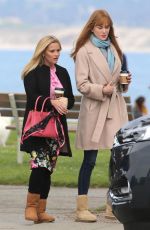 REESE WITHERSPOON, MERYL STREEP and NICOLE KIDMAN on the Set of Big Little Lies in Monterey 04/11/2018