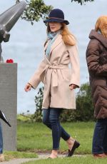 REESE WITHERSPOON, MERYL STREEP and NICOLE KIDMAN on the Set of Big Little Lies in Monterey 04/11/2018
