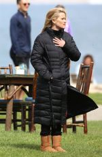 REESE WITHERSPOON on the Set of  Big Little Lies in Monterey 04/11/2018