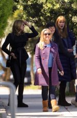 REESE WITHERSPOON on the Set of  Big Little Lies in Sausalito 04/18/2018