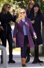 REESE WITHERSPOON on the Set of  Big Little Lies in Sausalito 04/18/2018