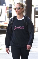 REESE WITHERSPOON Out and About in Brentwood 04/09/2018