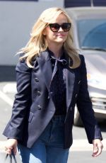 REESE WITHERSPOON Out Shopping in Brentwood 04/16/2018