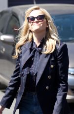 REESE WITHERSPOON Out Shopping in Brentwood 04/16/2018