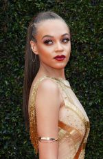 REIGN EDWARDS at Daytime Emmy Awards 2018 in Los Angeles 04/29/2018