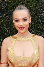 REIGN EDWARDS at Daytime Emmy Awards 2018 in Los Angeles 04/29/2018