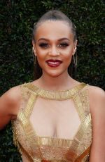 REIGN EDWARDS at Daytime Emmy Awards 2018 in Los Angeles 04/29/2018