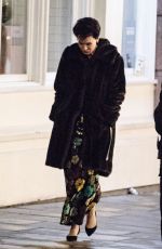 RENEE ZELLWEGER on the Set of New Judy Garland Biopic in London 04/22/2018