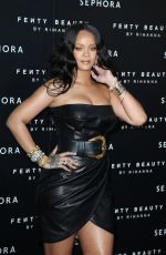 RIHANNA at Fenty by Rihanna Makeup Launch in Milan 04/05/2018