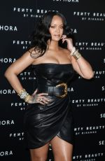 RIHANNA at Fenty by Rihanna Makeup Launch in Milan 04/05/2018