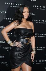 RIHANNA at Fenty by Rihanna Makeup Launch in Milan 04/05/2018