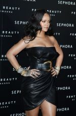 RIHANNA at Fenty by Rihanna Makeup Launch in Milan 04/05/2018