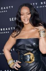 RIHANNA at Fenty by Rihanna Makeup Launch in Milan 04/05/2018