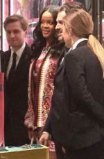 RIHANNA Out Shopping in Milan 04/06/2018