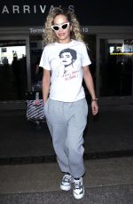 RITA ORA at LAX Airport in Los Angeles 04/13/2018