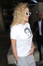 RITA ORA at LAX Airport in Los Angeles 04/13/2018