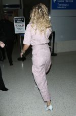 RITA ORA at Los Angeles International Airport 04/16/2018
