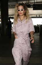 RITA ORA at Los Angeles International Airport 04/16/2018