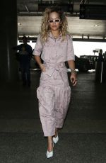 RITA ORA at Los Angeles International Airport 04/16/2018