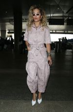 RITA ORA at Los Angeles International Airport 04/16/2018