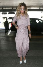 RITA ORA at Los Angeles International Airport 04/16/2018
