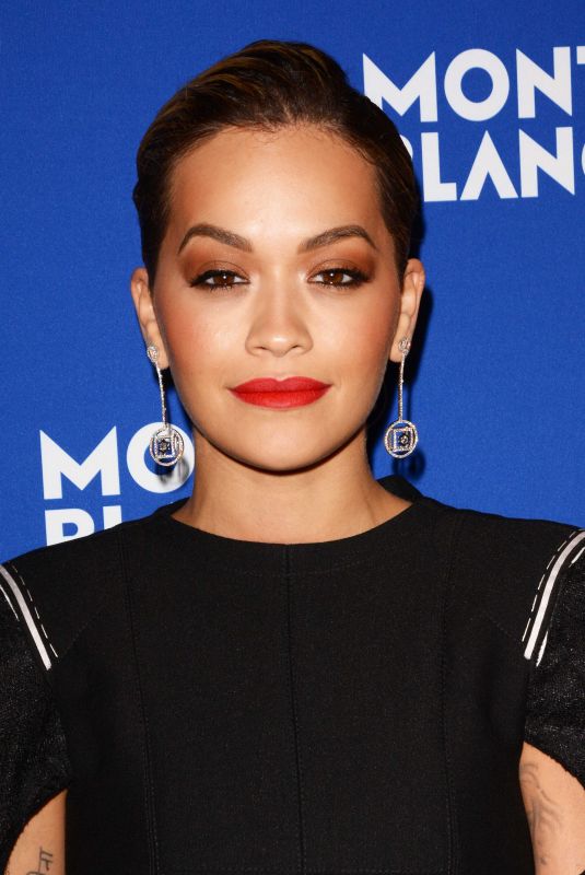 RITA ORA at Montblanc Celebrates 75th Anniversary of Le Petit Prince in New York 04/04/2018