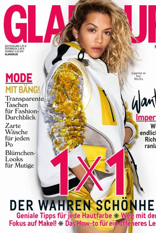 RITA ORA in Glamour Magazine, Germany May 2018