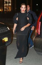 RITA ORA Night Out in New York 04/04/2018