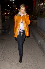 RITA ORA Night Out in New York 04/07/2018