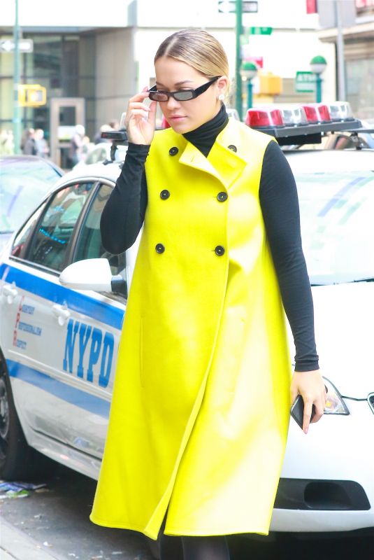 RITA ORA Out and About in New York 04/09/2018