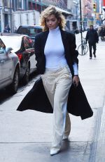 RITA ORA Out in New York 04/10/2018