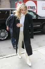 RITA ORA Out in New York 04/10/2018