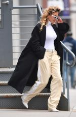RITA ORA Out in New York 04/10/2018