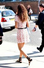 ROCHELLE HUMES Arrives at ITV Studios in London 04/19/2018