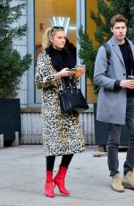 ROMEE STRIJD and Laurens Van Leeuwen Out for Lunch at Sweetgreen in New York 04/02/2018