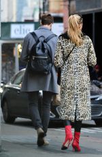 ROMEE STRIJD and Laurens Van Leeuwen Out for Lunch at Sweetgreen in New York 04/02/2018