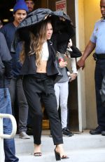 RONDA ROUSEY Arrives at WWE Wrestlemania 34 Hall Of Fame 2018 in New Orleans 04/07/2018
