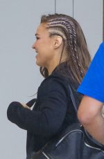 RONDA ROUSEY Arrives at WWE Wrestlemania 34 Hall Of Fame 2018 in New Orleans 04/07/2018
