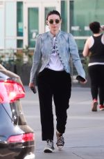 ROONEY MARA Out and About in Hollywood 04/07/2018
