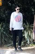ROONEY MARA Out Hiking in Los Angeles 04/09/2018