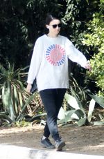 ROONEY MARA Out Hiking in Los Angeles 04/09/2018