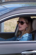 ROSE BYRNE on the Set of Instant Family in Marietta 04/02/2018