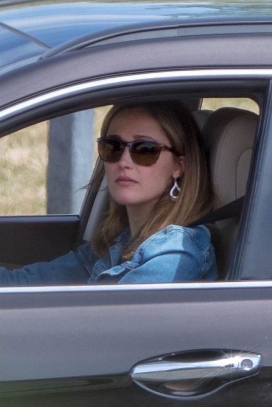 ROSE BYRNE on the Set of Instant Family in Marietta 04/02/2018