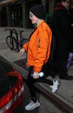 ROSE MCGOVAN Leaves Her Hotel in New York 04/09/2018