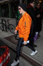 ROSE MCGOVAN Leaves Her Hotel in New York 04/09/2018