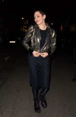 ROSE MCGOWAN Leaves Ash from Chaos Private View at Lazinc Gallery in New York 04/19/2018